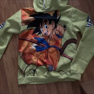 Dragon Ball Z Goku pull over hoodie 😊 anime sweater